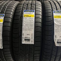 235/60r17 Goodyear New Installed And Balanced