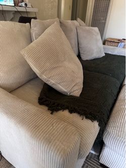 Cream couch