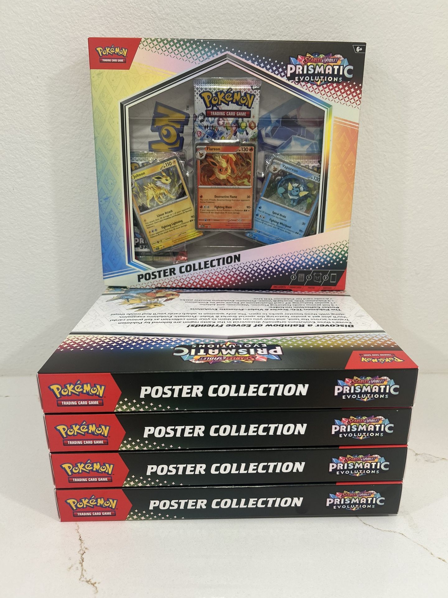 Pokemon Prismatic Evolution Poster Collection