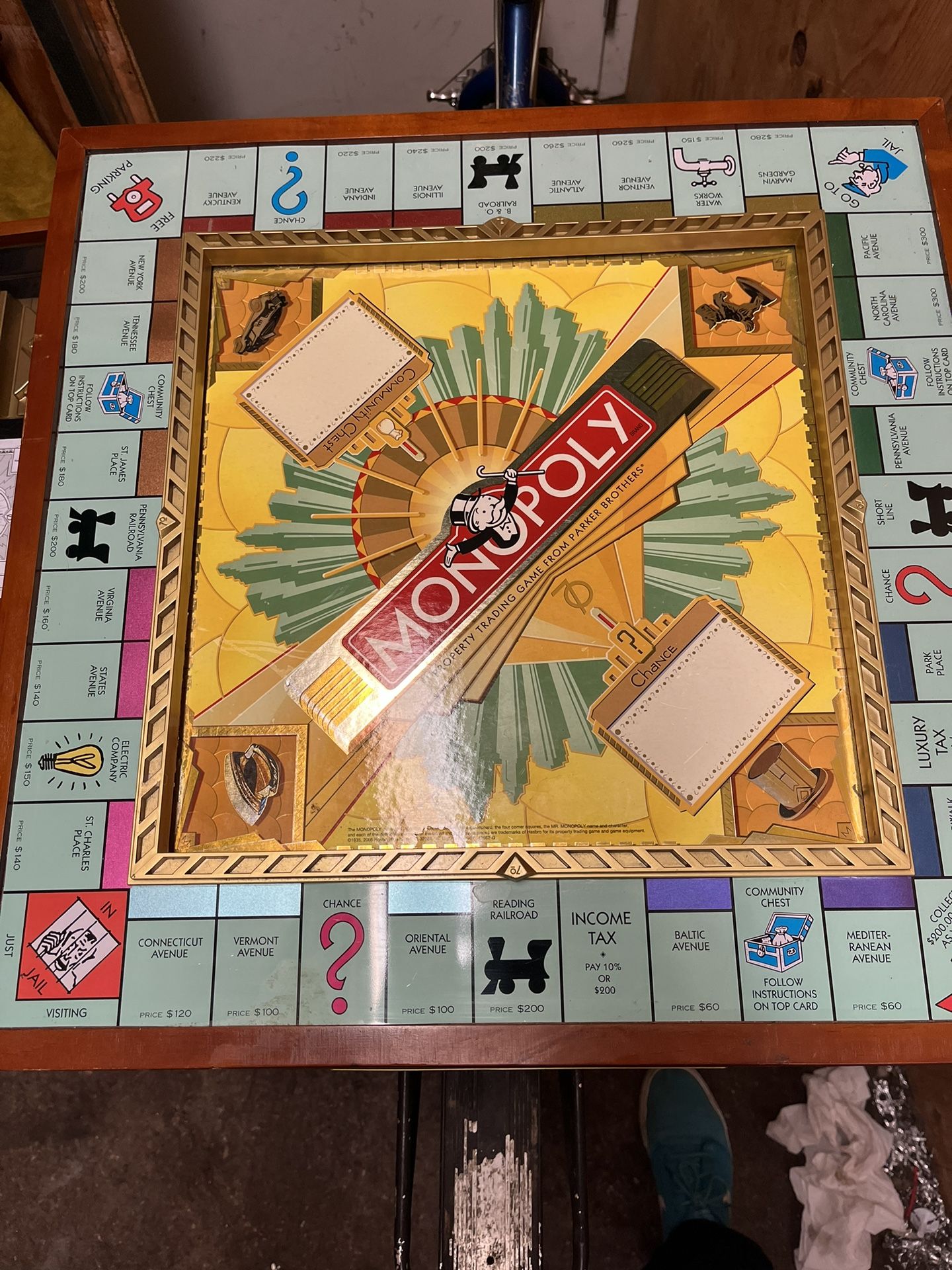 70th Anniversary Monopoly Gold Edition