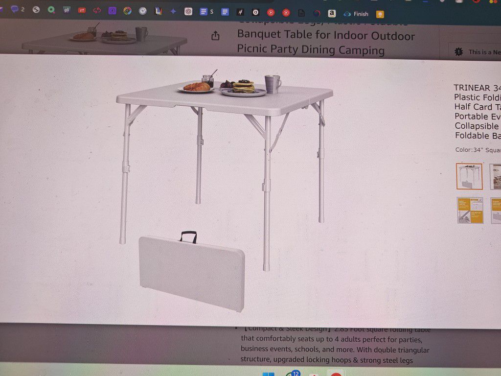 Foldable Brand New Table