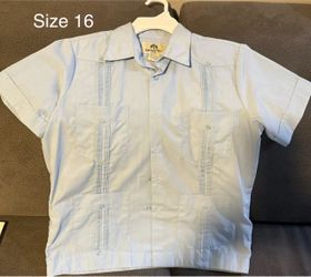 Guayabera Shirt Boys, Different Size