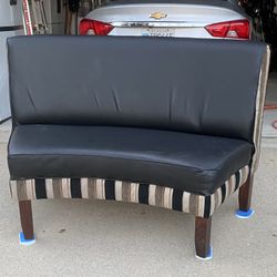 Curved Loveseat