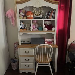 ALL SOLID WOOD DESK / CHAIR Set