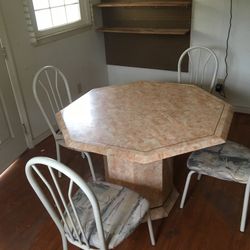 Dining Table  48”   4 Chairs $100