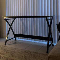 X-Cross 48"W Computer Desk -Black