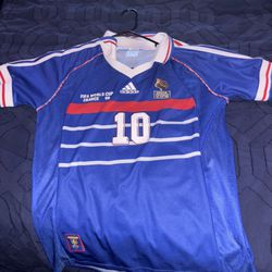 Zidane 1998 Jersey Size M