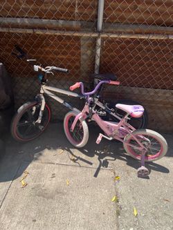 I am selling bikes, Mongols, and Barbie bikes