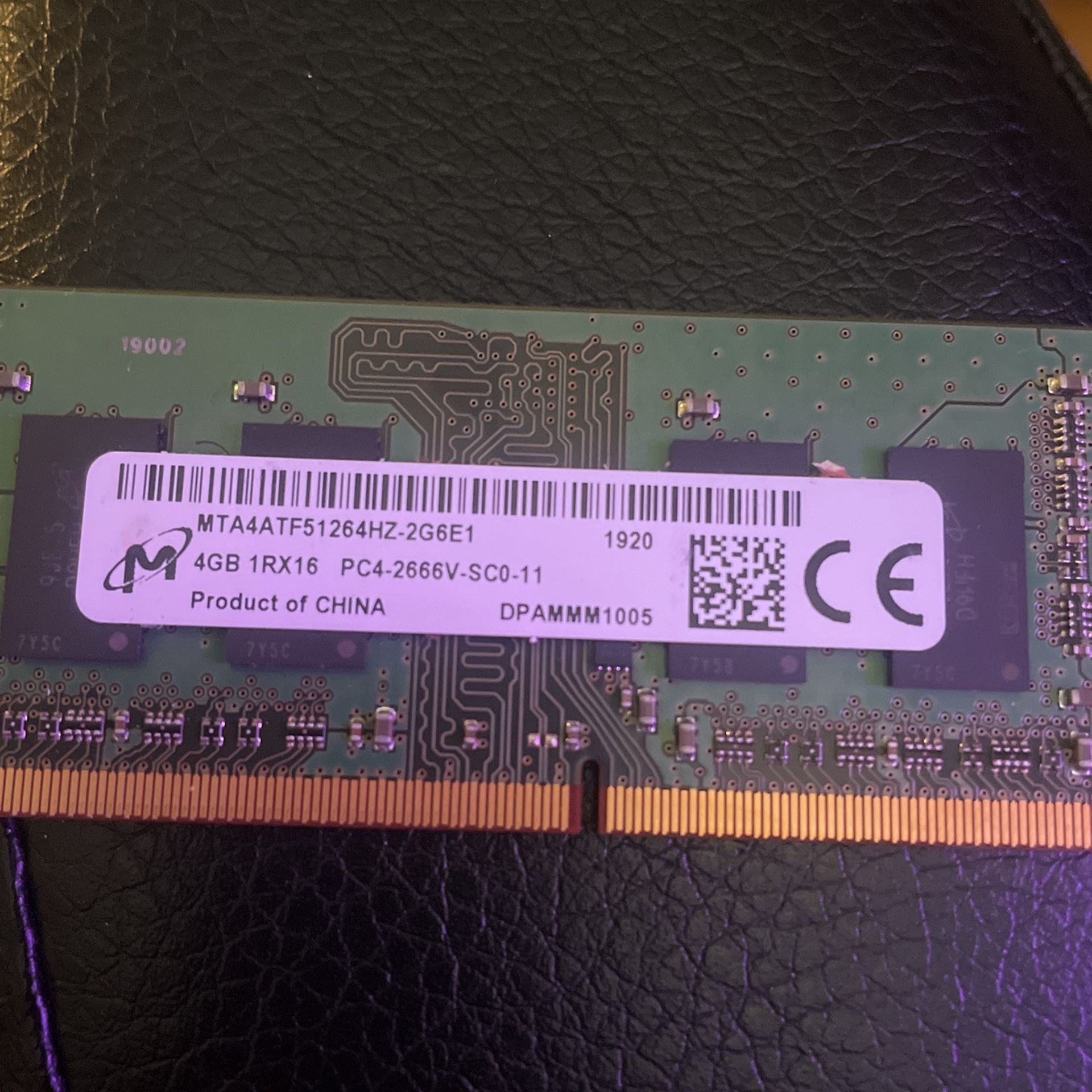 4gb memory for notebooks