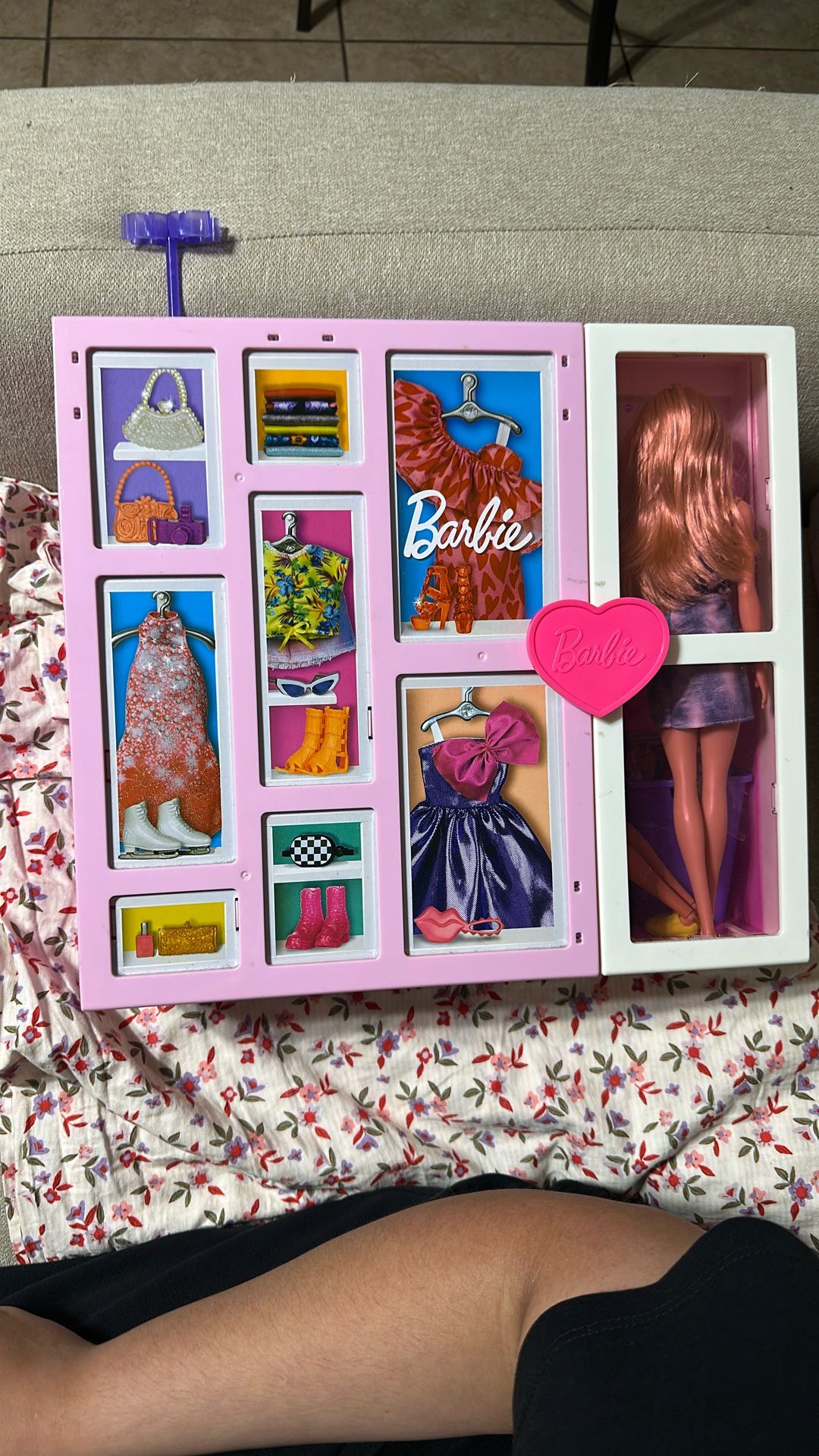 Barbie Closet With Barbie Doll