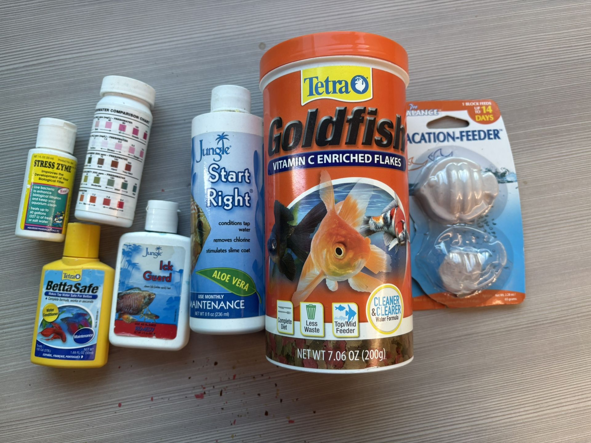 Goldfish Food And Supplies