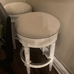 Restoration hardware stools 
