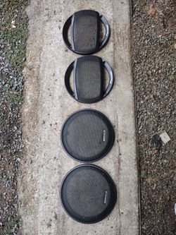 8 6½' SPEAKER GRILLS FOR $20