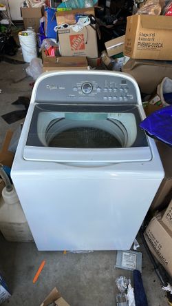 Whirlpool cabrio washer machine
