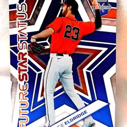 2023 Bryce Eldridge Panini Elite Extra Future Star Status San Francisco Giants Baseball Card