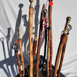WALKING STICKS. HAND MADE ONLY $60 - $75 EACH