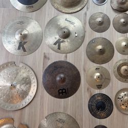 Cymbals (ALL BRANDS SIZES AND CONDITIONS)