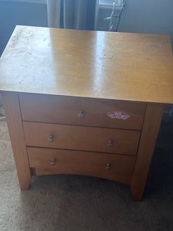 Wooden Nightstand