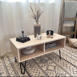 Boho modern minimalistic Coffee Table