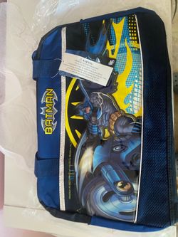 Bat man duffle for kids