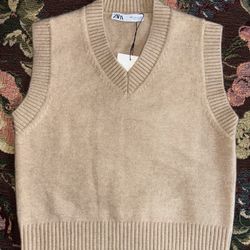 Zara Knit Sweater Vest