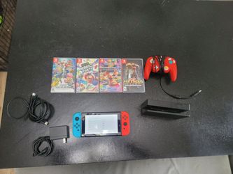 Switch w/games