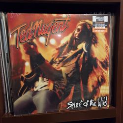 Ted Nugent Spirit Of The Wild Vinyl Black Friday Limited Edition Vinyl Orange 