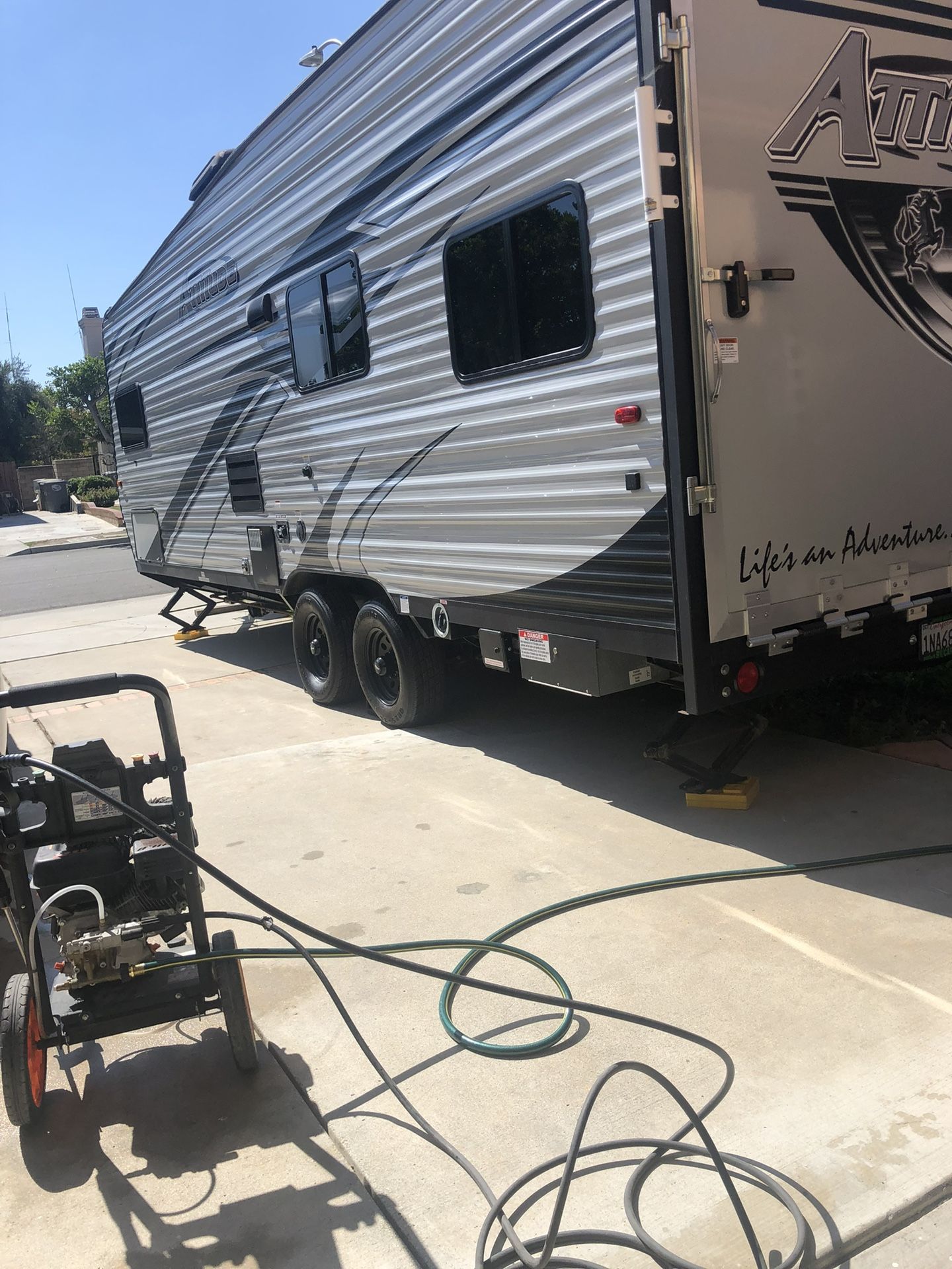 2018 Attitude 21ft Toy Hauler