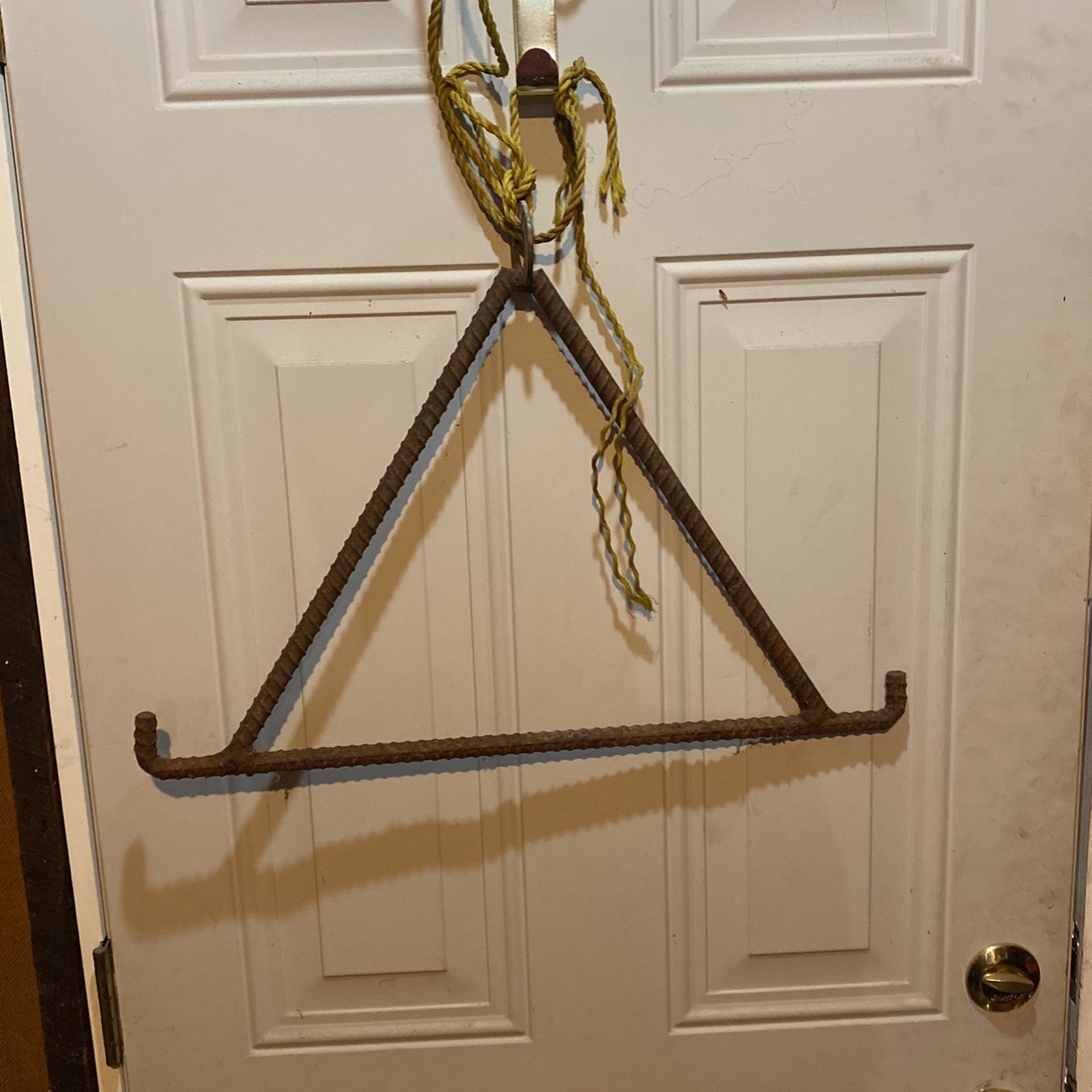 Home made deer hanger no need for it anymore