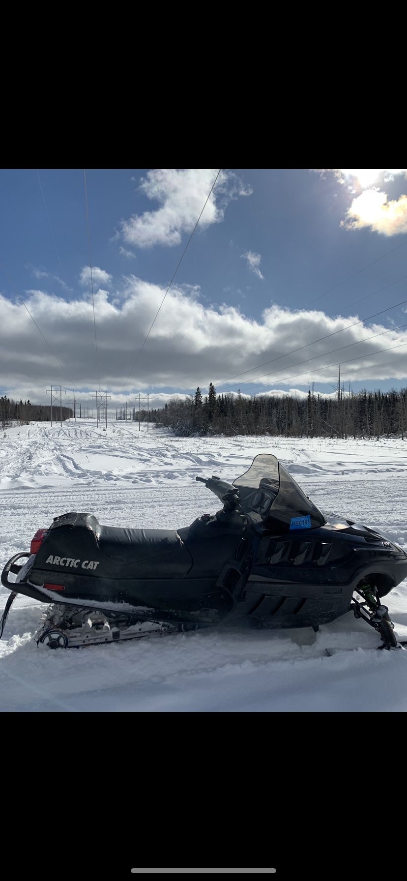 Snowmobile and accessories