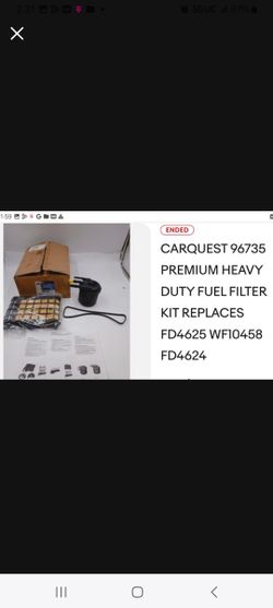 Fuel Filter Ford Diesel 17-25