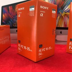 Sony FE PZ 16-35mm f/4 G Lens