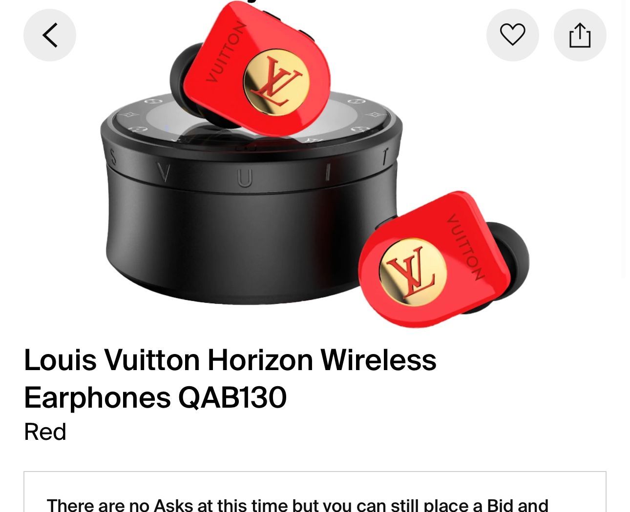 Louis Vuitton Earbuds