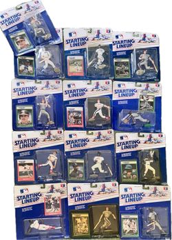 Lot of 20 NIB STARTING: LINEUP 1989 Edition Sports Action Figures