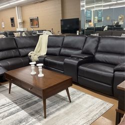 Power Recliner Sectional