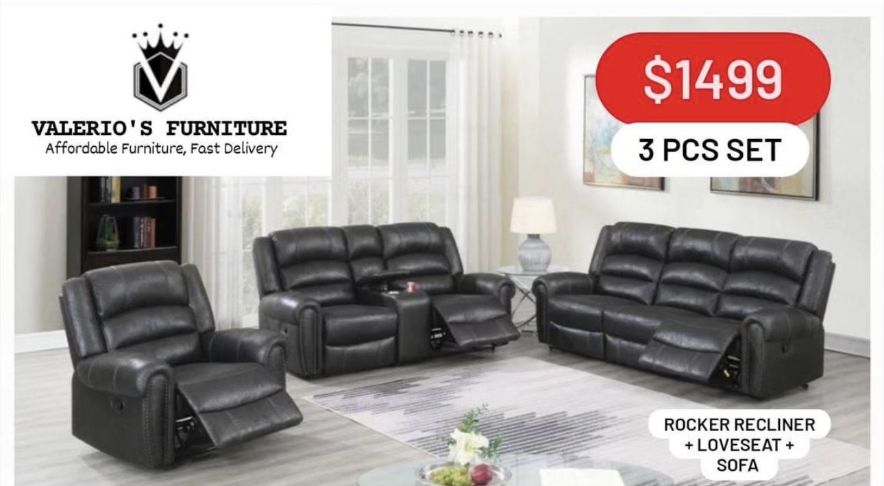 Reclining Sofa Set