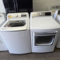 LG WASHER AND ELECTRIC DRYER DELIVERY IS AVAILABLE AND HOOK UP 60 DAYS WARRANTY 