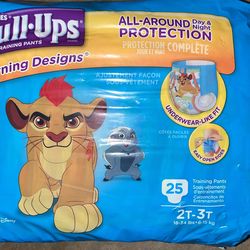 Huggies Pull-Ups Size 2T-3T 