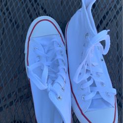 Convers White High top Woman’s Shoes 