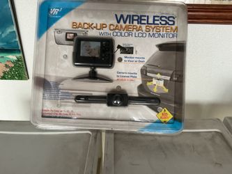 Back up camera new in package quick install