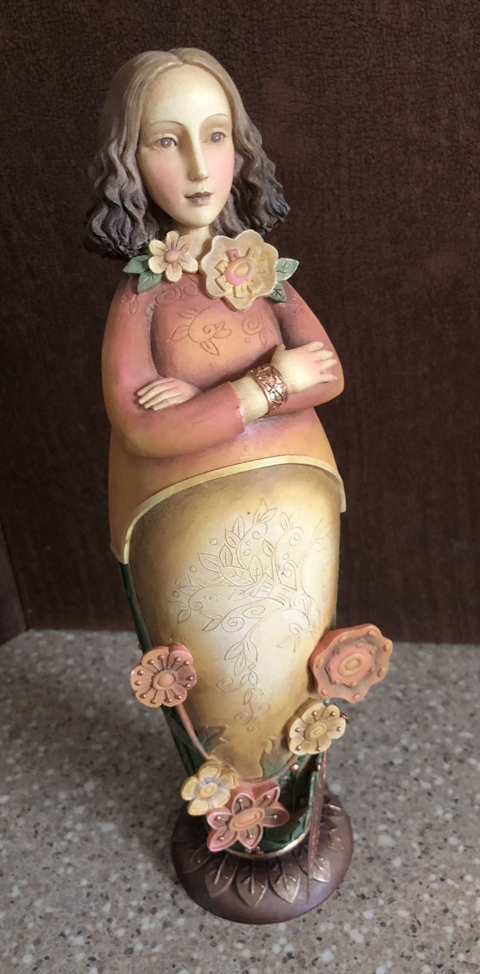 Blooming Wild by Karen Hahn Management Figurine 2003 Enesco #114895