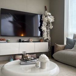 White Orchid Decorative Arrangements ✨ 	Large vases (2 available)