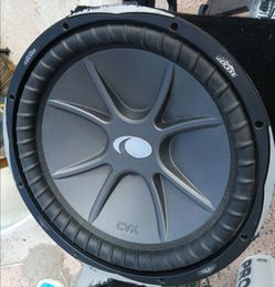 Kicker Subwoofer in brand new custom ported enclosure- read ad --