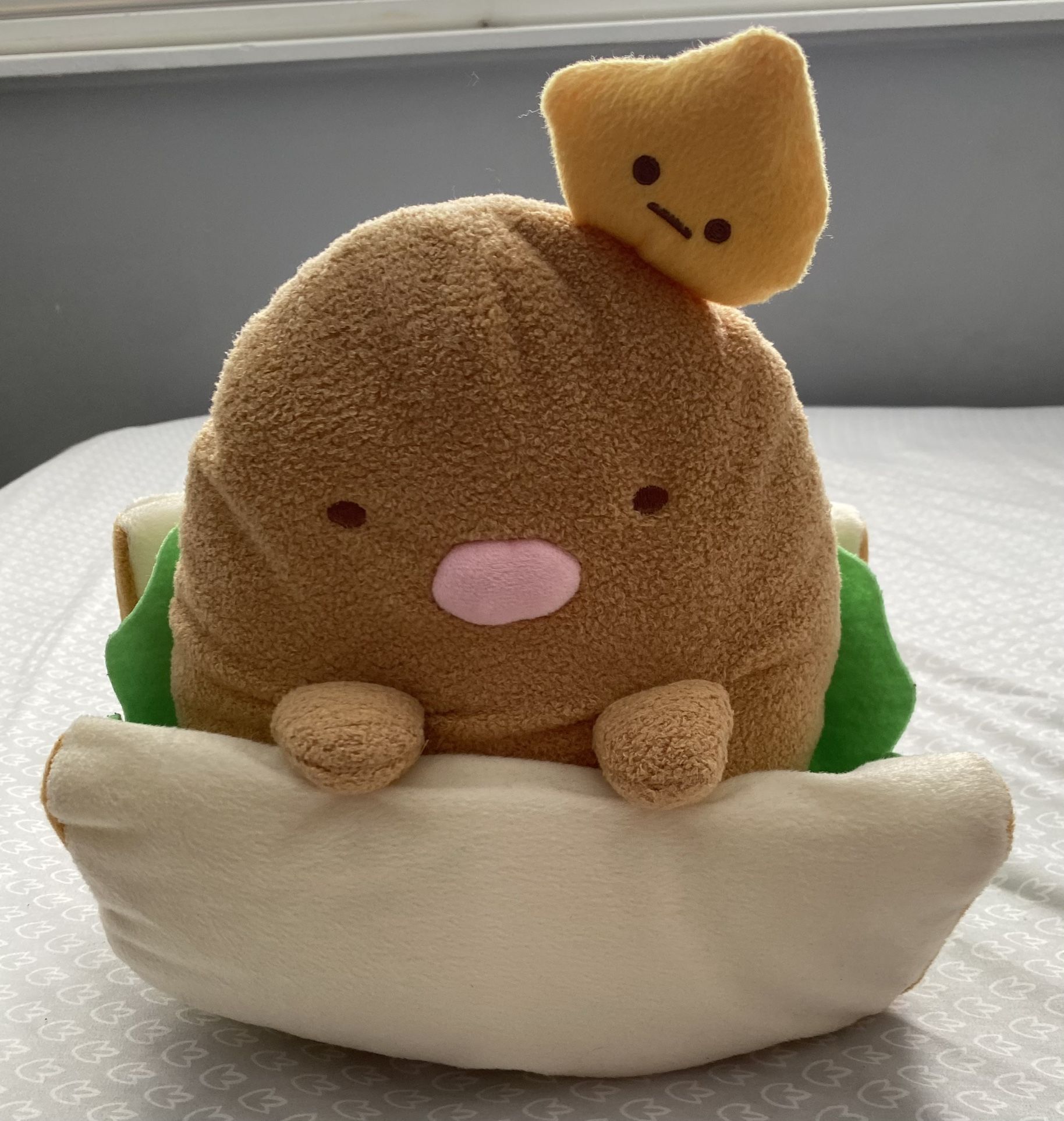 Sumiko Gurashi Tonkatsu Sandwich Plush