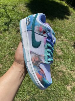 Nike SB Dunk Low Futura Laboratories Bleached Aqua