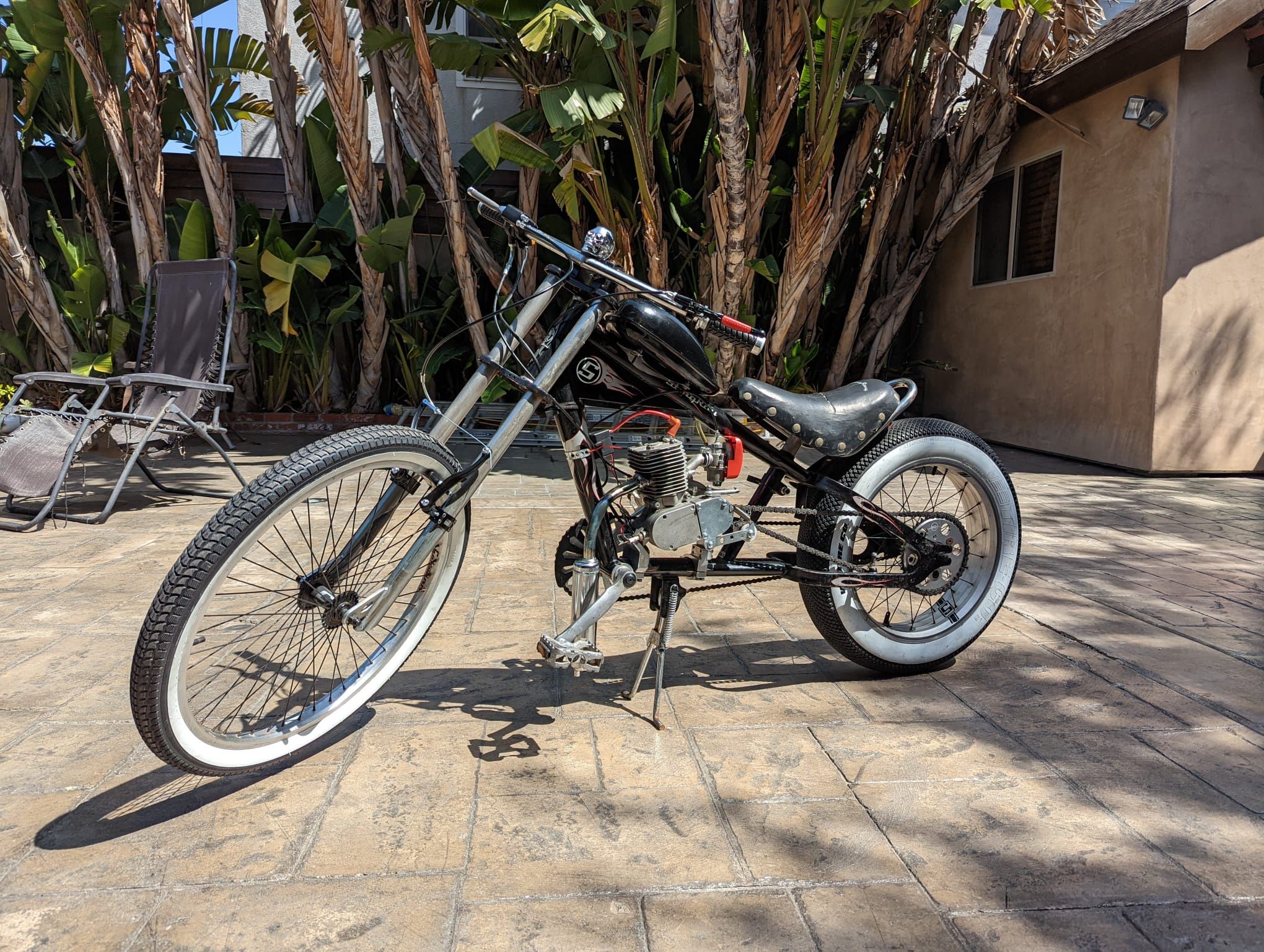 100cc Chopper Frame Motorbike