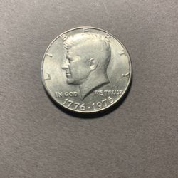 1976 Kennedy Half Dollar Clad MS70