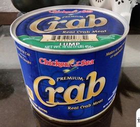 100% Crab Meat. Cangrejo 100% Carne