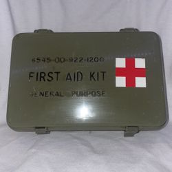 Old Vintage First Aid Kit 