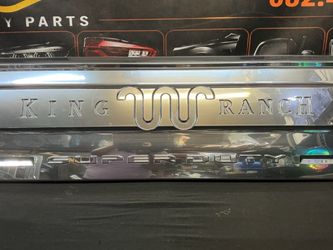 FORD F250/350 KING RANCH TAILGATE APPLIQUE 2023-2025 OEM
